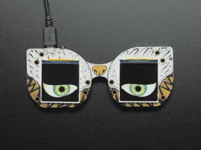 Adafruit MONSTER M4SK - DIY Electronic Eyes Mask