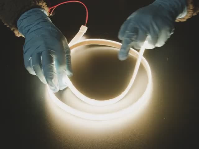Ultra Flexible White LED Strip - 480 LED per meter - 1m long
