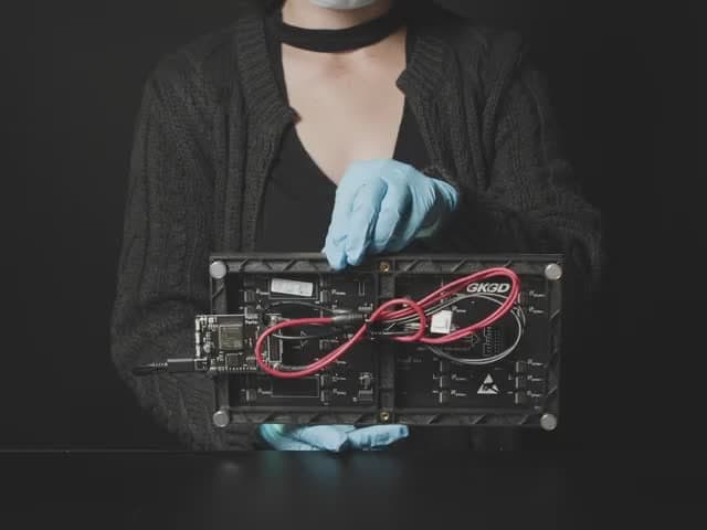 Adafruit Matrix Portal - CircuitPython Powered Internet Display