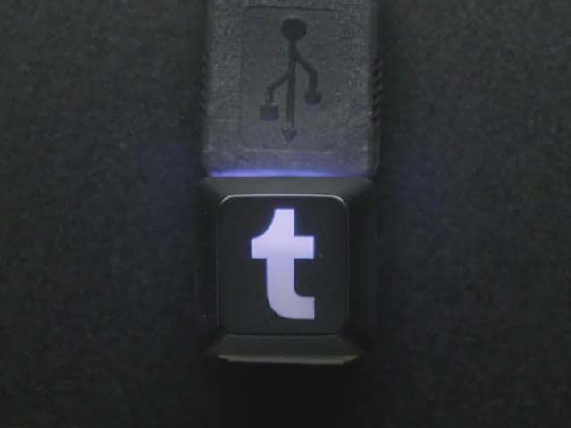 Tumblr Etched R4 Keycap for MX Compatible Switches