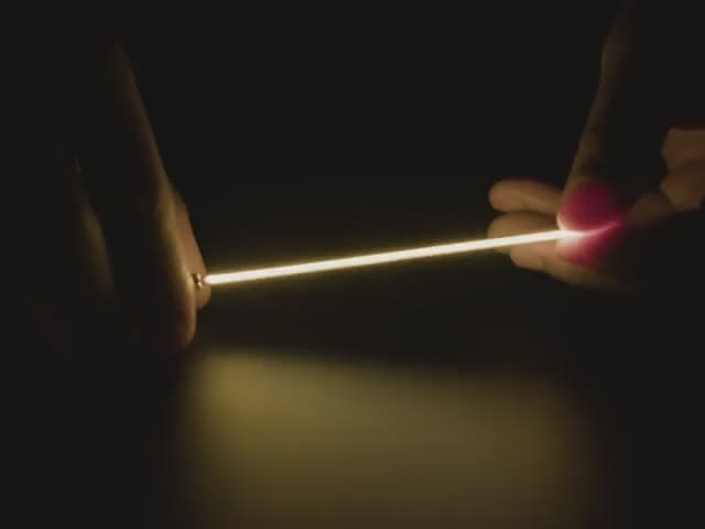 Single ended nOOds - 128mm long Flexible LED Filament