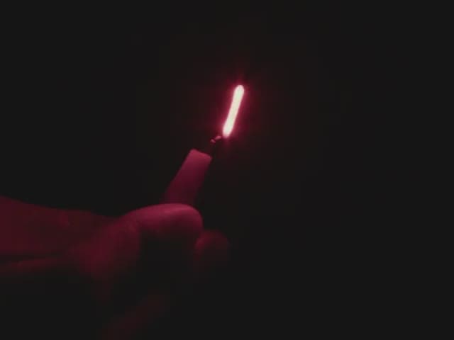 Single-Ended Flexible LED Filament - 3V 25mm long - Red