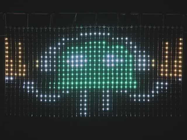 NeoPixel LED Outdoor Netting - 40 x 20 LEDs