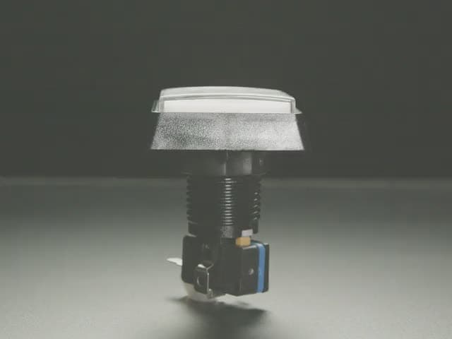 LED Illuminated Push Button - 44mm Square