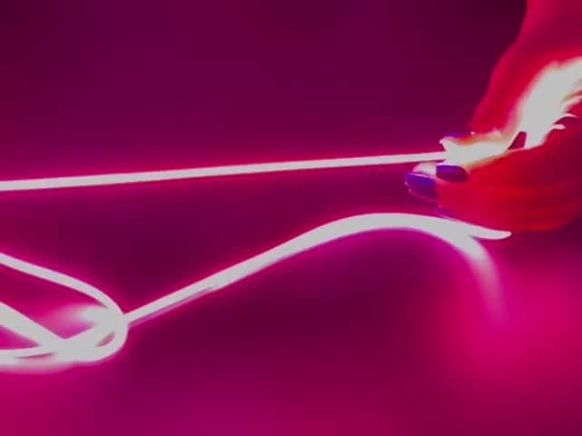 nOOds - Flexible LED Filament - 24V 1.2m - Pink