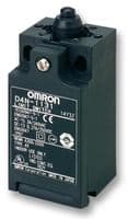 OMRON INDUSTRIAL AUTOMATION - D4N-1131 - Commutateur fin de course, Poussoir supérieur, 1NO / 1NC, 10 A, 240 V, 6.5 N, D4N Series