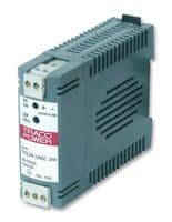 TRACO POWER - TCL 012-124DC - Conv. DC/DC, montage sur rail DIN isolé, ITE, 2:1, 12 W, 1 sortie, 24 V, 1 A