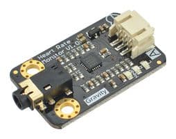 DFROBOT - SEN0213 - Carte Add-On, Module capteur électrocardiogramme (ECG), Série Gravity, Arduino, Interface numérique