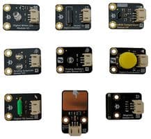 DFROBOT - DFR0018 - Carte Add-On, Kit de capteurs série Gravity pour Arduino, 9 capteurs assortis