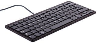 RASPBERRY-PI - RPI-KEYB (UK)-BLACK/GREY - Accessoire pour kit de développement, Clavier officiel Raspberry Pi, Noir et gris, UK, Filaire