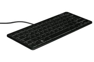 RASPBERRY-PI - RPI-KEYB (DE)-BLACK/GREY - Accessoire pour kit de développement, Clavier officiel Raspberry Pi, Noir et gris, DE, Filaire
