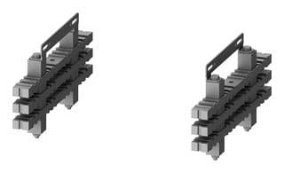 SIEMENS - 8PQ4000-0BA04 - Kit support jeu de barres, 3,2kA, Carte de distribution d'alimentation, Série SIVACON S4