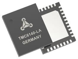 TRINAMIC / ANALOG DEVICES - TMC6140-LA-T - Driver moteur, BLDC, moteur à courant continu, PMSM, pas à pas, 5V à 30V, 1A, -50°C à 150°C, QFN-36