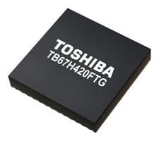 TOSHIBA - TB67H420FTG(O,EL) - Driver de moteur, Balai DC, 2 sorties, sortie 4,5A/24V, 4,75V à 5,25V, VQFN-EP-48, -20°C à 85°C