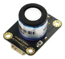 DFROBOT - SEN0322 - Capteur électrochimique d'oxygène/O2, câble, poteau, vis, DFRduino UNO R3, ESP32 Cartes Raspberry Pi