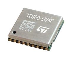 STMICROELECTRONICS - TESEO-LIV4FTR - Module GNSS, Basse Puissance, 1.57542GHZ, 0.8M, Protocole NMEA, Interface I2C/UART