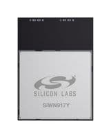 SILICON LABS - SIWN917Y100LGABA - Module Wi-Fi/Bluetooth, 2,4 GHz, 4 096Ko, 43 GPIO, SDIO, SPI, UART, -40°C à 85°C, SiWN917, Antenne