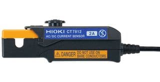 HIOKI - CT7812 - Sonde de courant, câble 4m, Conn. BNC, pince ampèremétrique, 2A, 100µA 100kHz, enreg. données LR8450