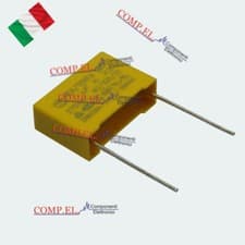 3 Pièces Condensateur Polypropylène MKP-X2 0.330uF 275Vac Pas 15mm 330nF