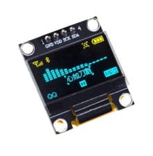 Module Afficheur 0.96" Oled Iic Bleu Et Jaune LCD 128X64 I2C SSD1306
