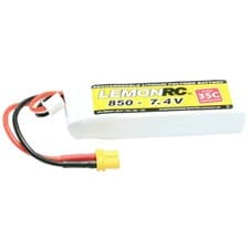 LemonRC Pack de batterie (LiPo) 7.4 V 850 mAh Nombre de cellules: 2 35 C