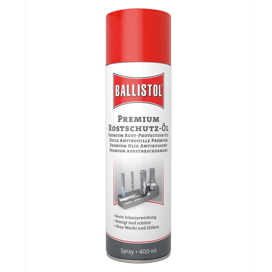 BALLISTOL Premium Rust Protection Oil Spray 400ml 25261 (Actual safety data sheet on the internet in the section Downloads)