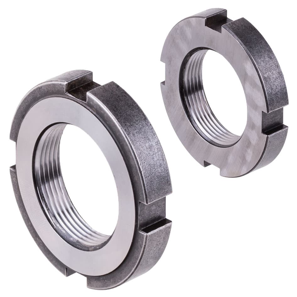 Locknut DIN 1804 type H M65x1.5 mating surface ground
