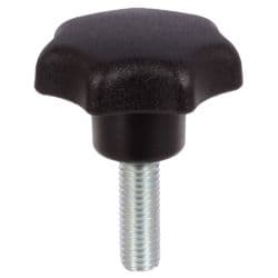 Star knob similar DIN 6336 type GV Technopolymer PA6GV ø40 M8x20
