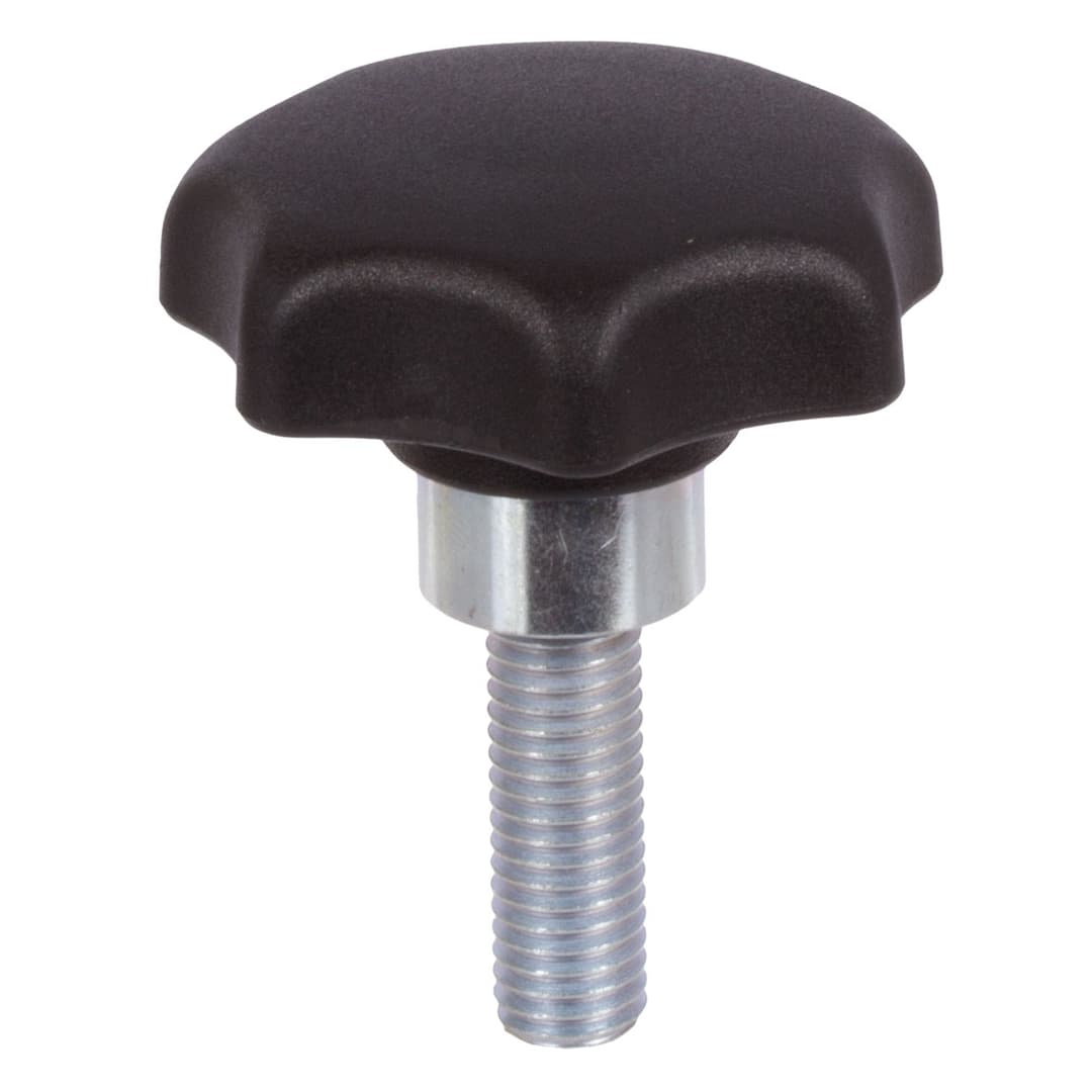 Star knob screw similar to DIN 6336 type TE Ø32mm M6 x 25