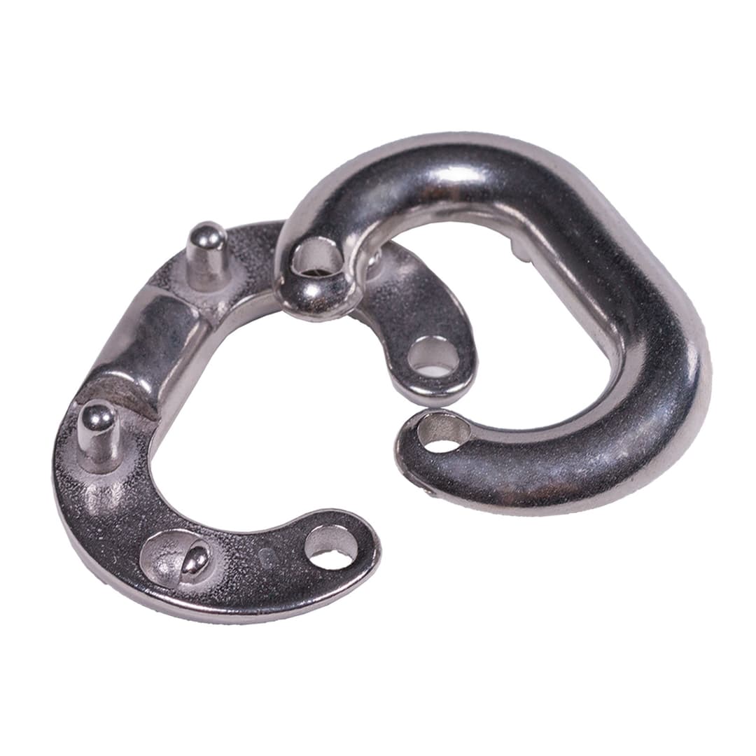 Spare chain link RN for chain DIN 766A material 1.4401 (AISI316) diameter 6 mm