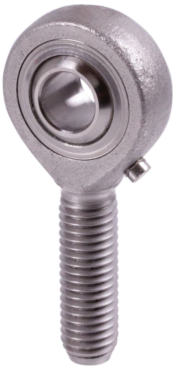 Rod end BR-R DIN 12240-4 series K external tread M12 right with spherical ball bearing stainless