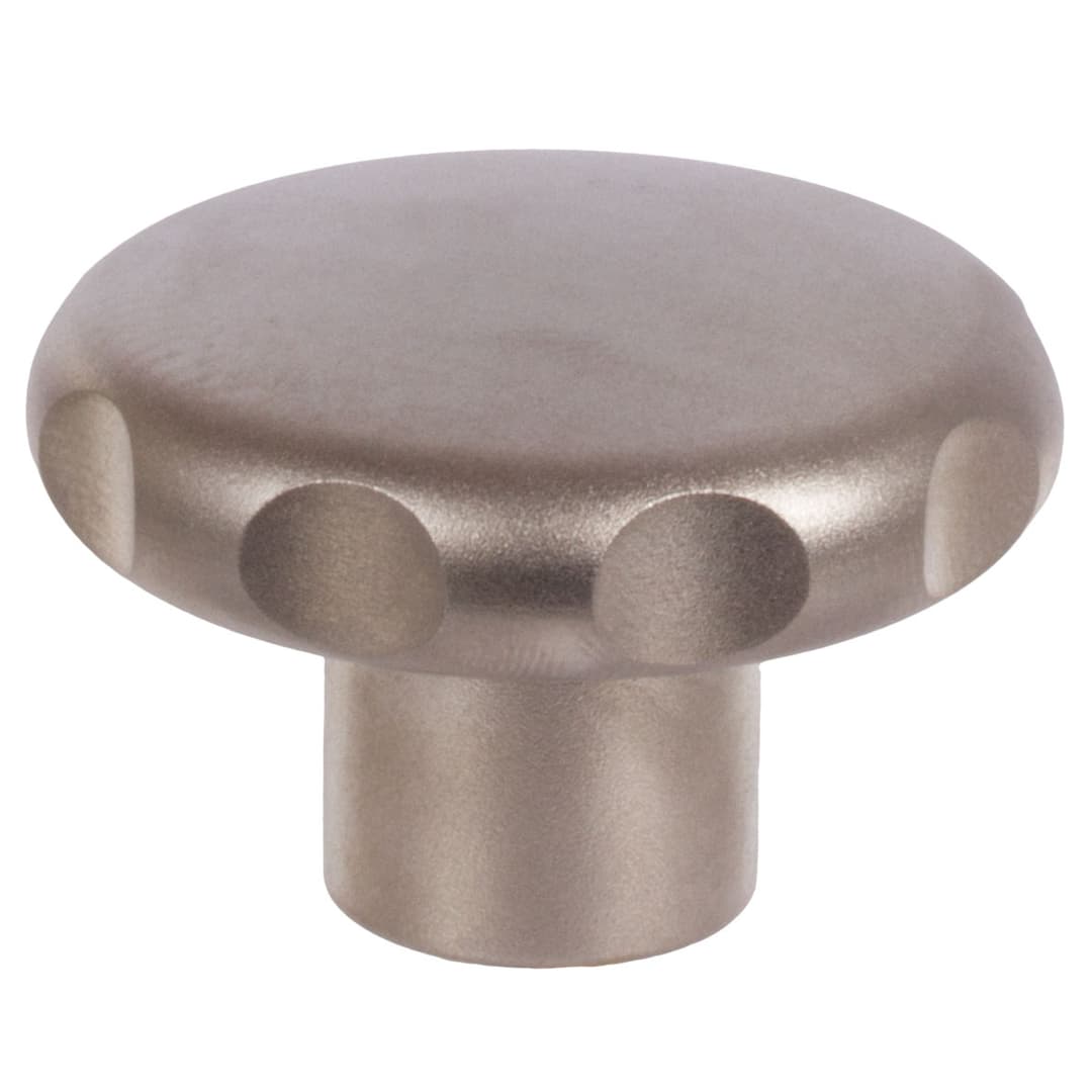 Star knob 5335 stainless steel type C bore 8H7