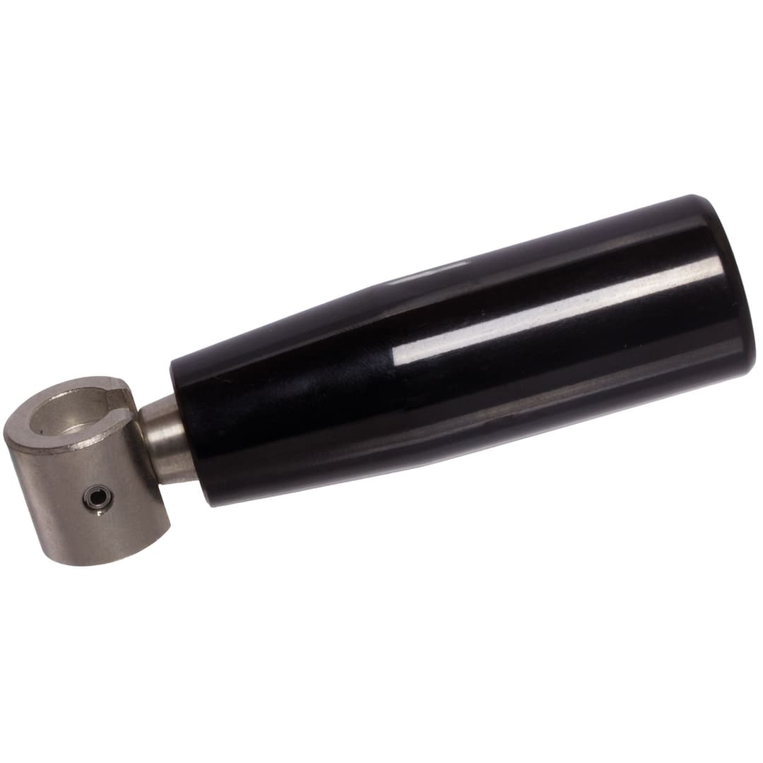 Retractable handle NG version N handle diameter 26mm made from plastic thread M6 folding mechanism stainless steel