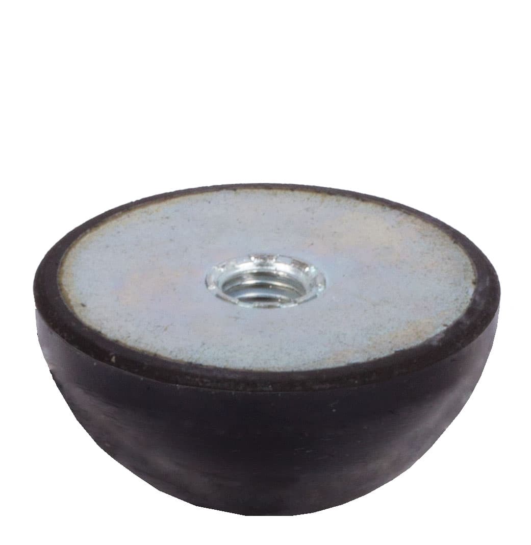 Rubber metal buffer KPR type I ø 20mm inner thread M6