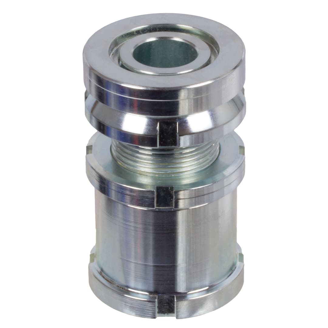 Ball head precision levelling adjuster with locknut MN 686.9 60-33.0