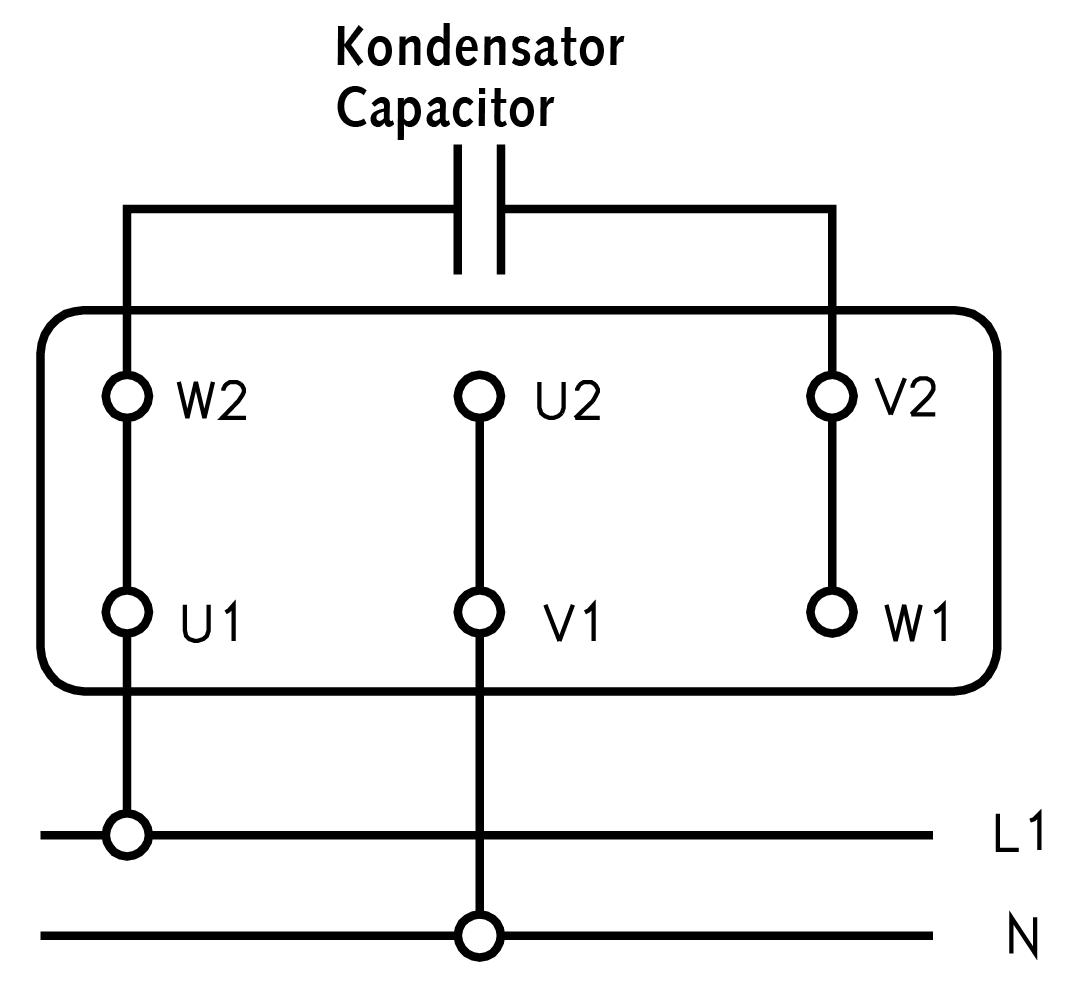 Operating capacitor KST 10.0µF 400V