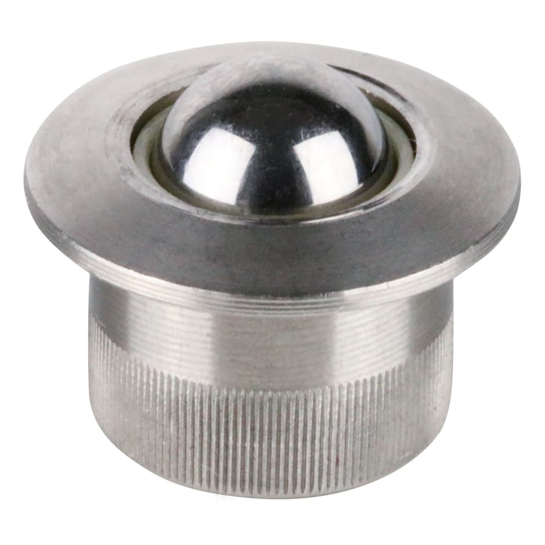 ball transfer unit 305 size 8,5 ball and housing stainless steel bearing plastic maintenance-free