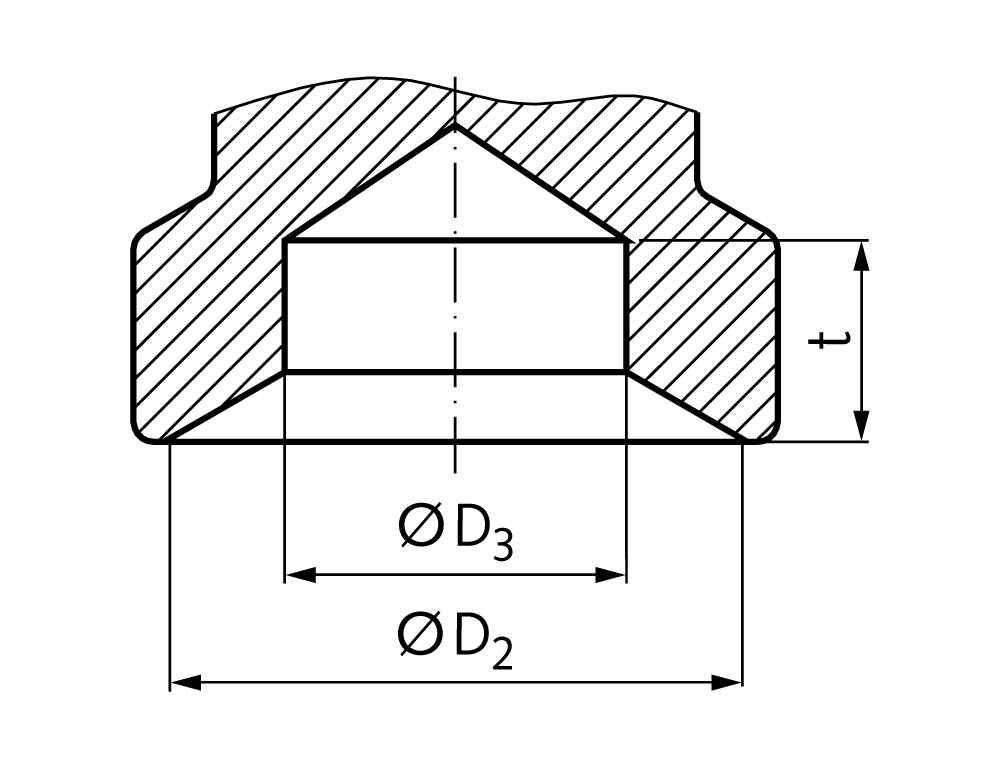 assembly tool for ball transfer unit 305 size 6.5