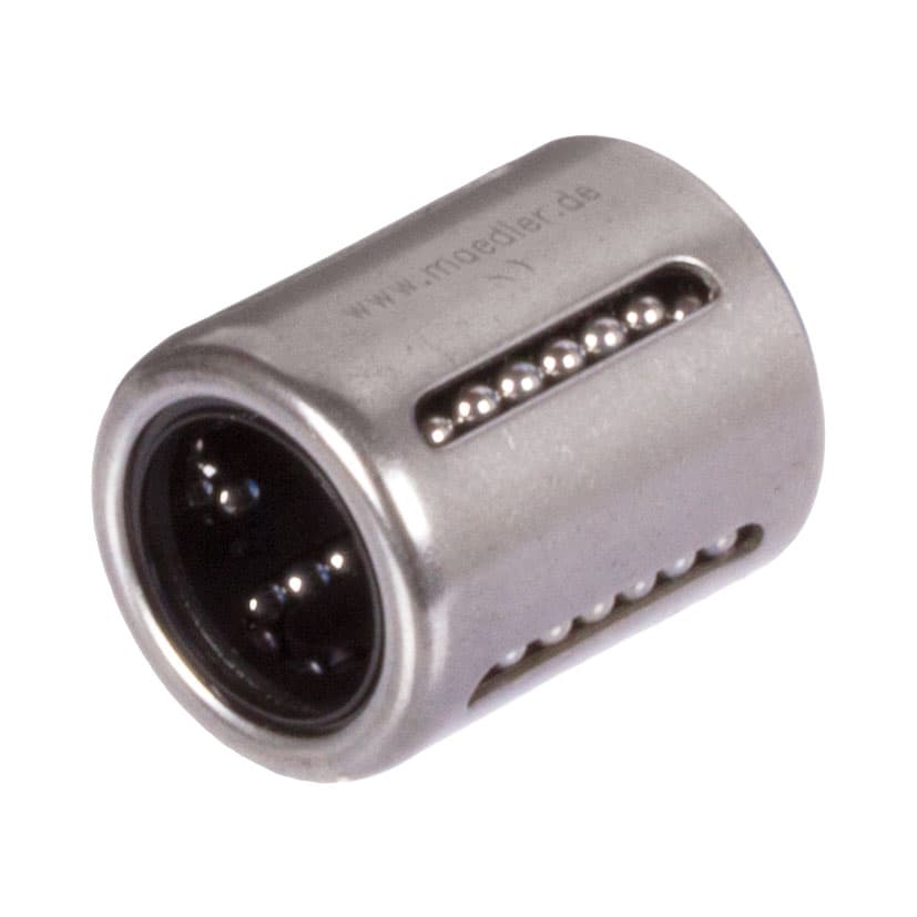 Linear bearing KB-1-ST ISO series 1 with steel jacket with seals for shaft Ø 30mm