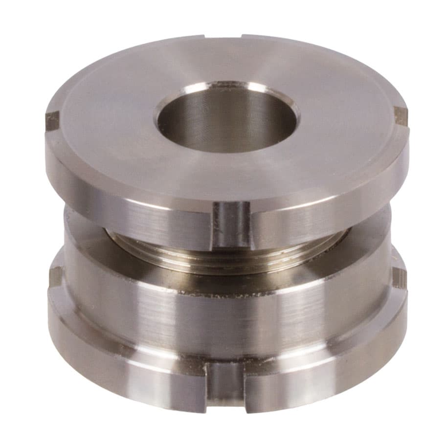 Precision levelling adjuster MN 686.3 40-17.5 stainless steel 1.4301 (AISI 304)