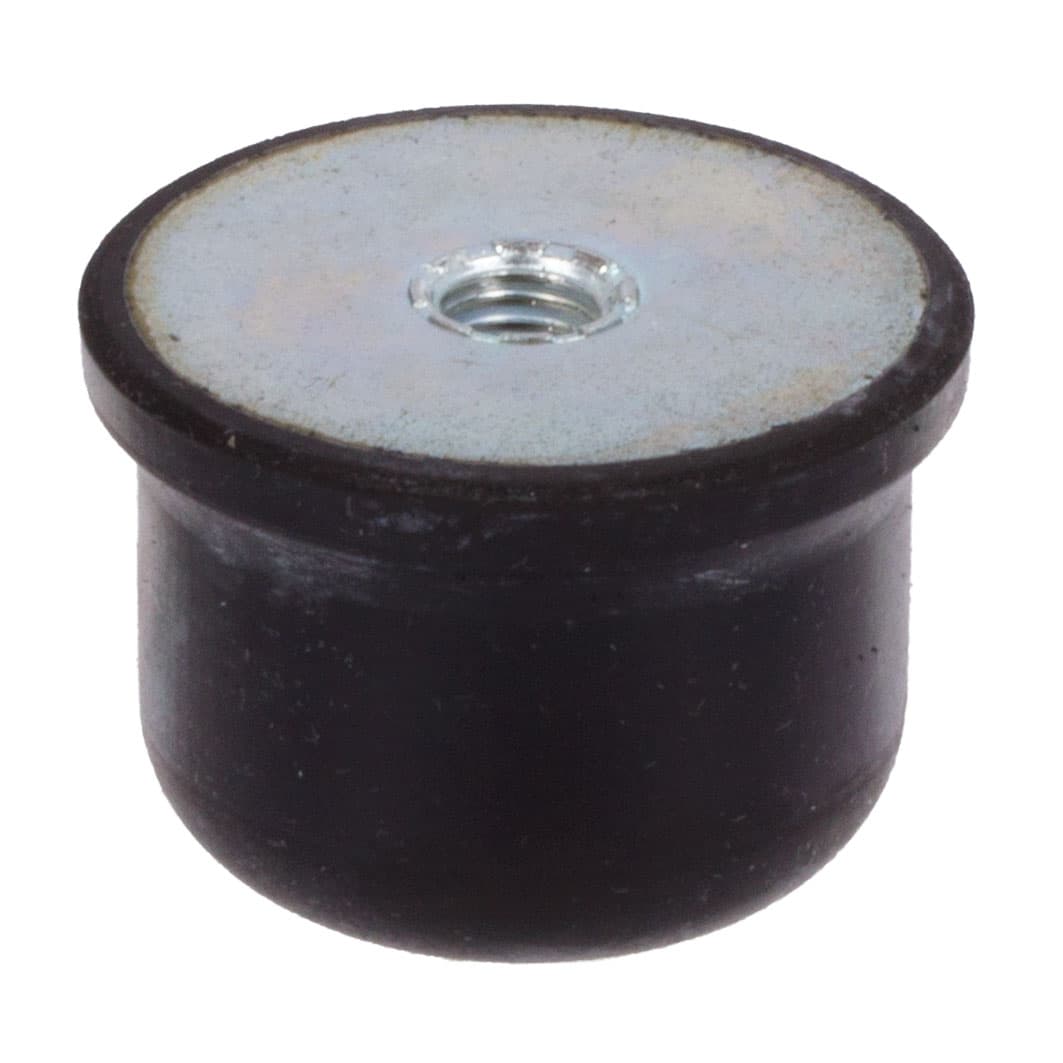 Rubber-metal type KE diameter 80mm height 60mm thread M12x12