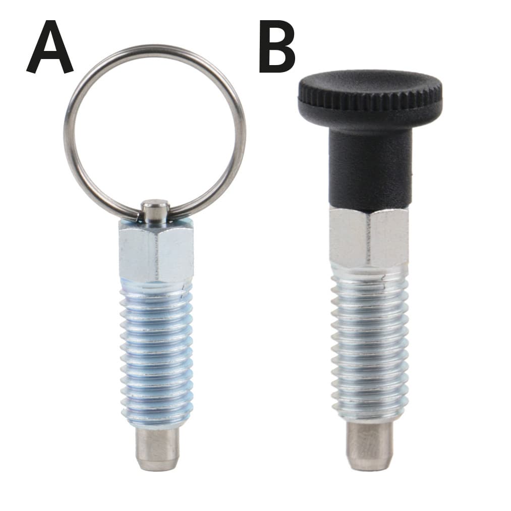 Index plunger 717 type AK pin diameter 4mm thread M6