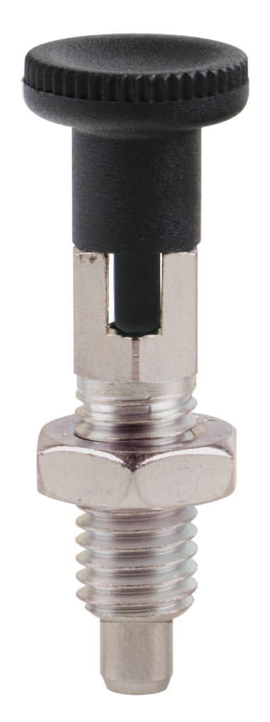 Index plunger 717 type C pin diameter 4mm thread M6 stainless steel