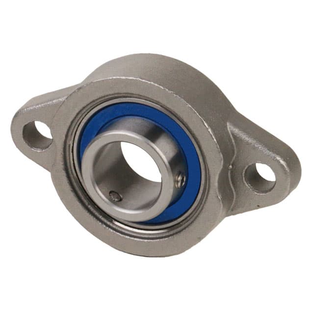 Ball flange bearing SSKFL 004 bore 20mm housing and bearing stainless steel