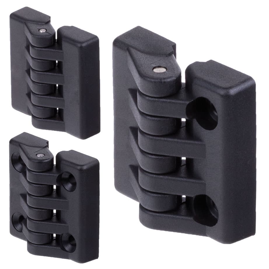 Hinge M151 plastic, type A, 48x49mm