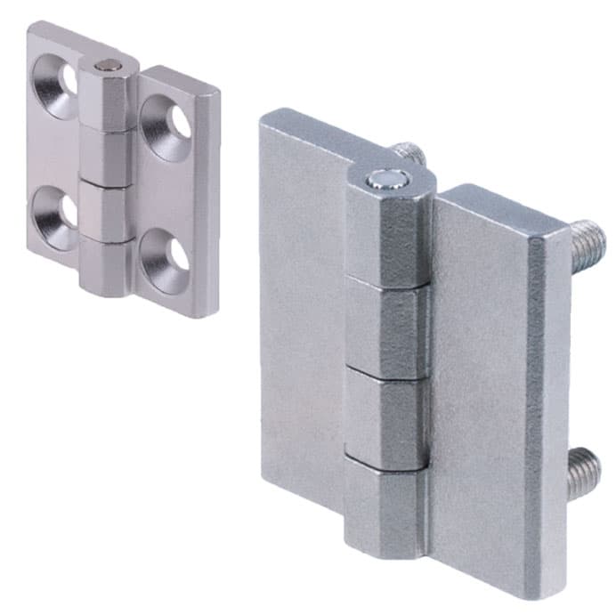 Hinge M237 stainless steel 1.4408, type A, 30x30mm