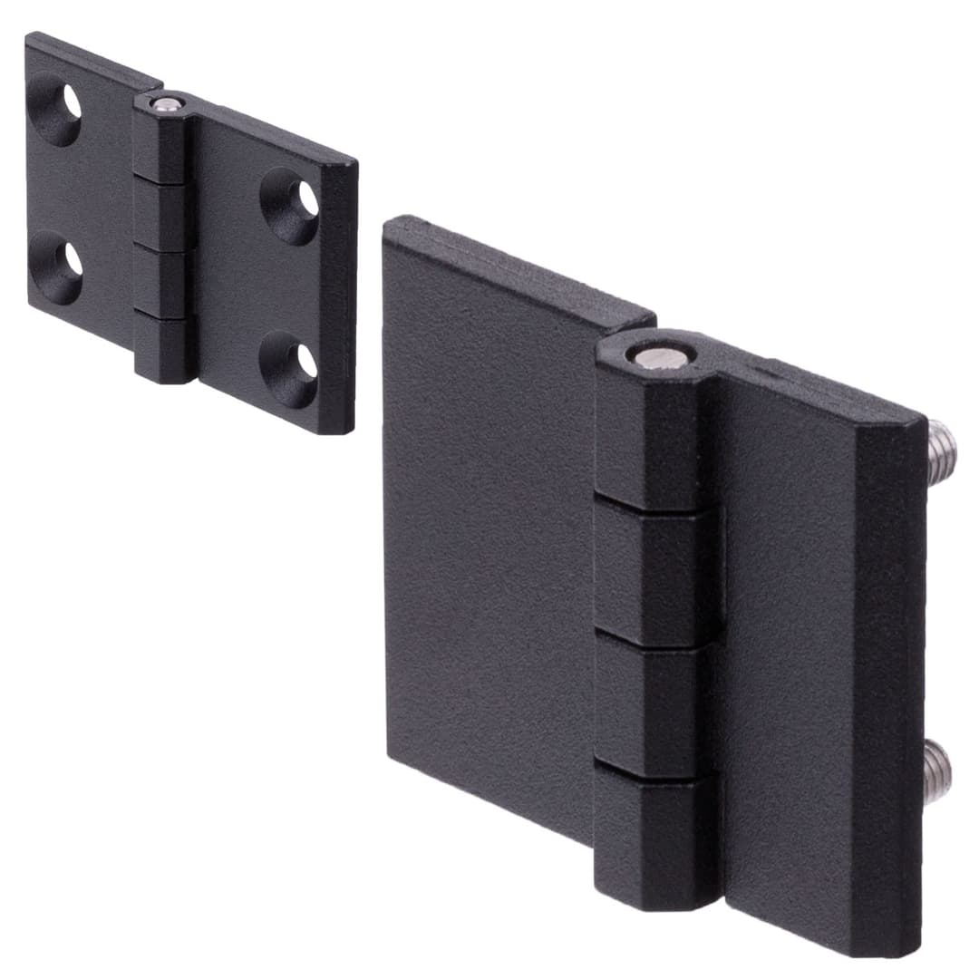Hinge M237 zinc die casting, type 1A, 90x60mm