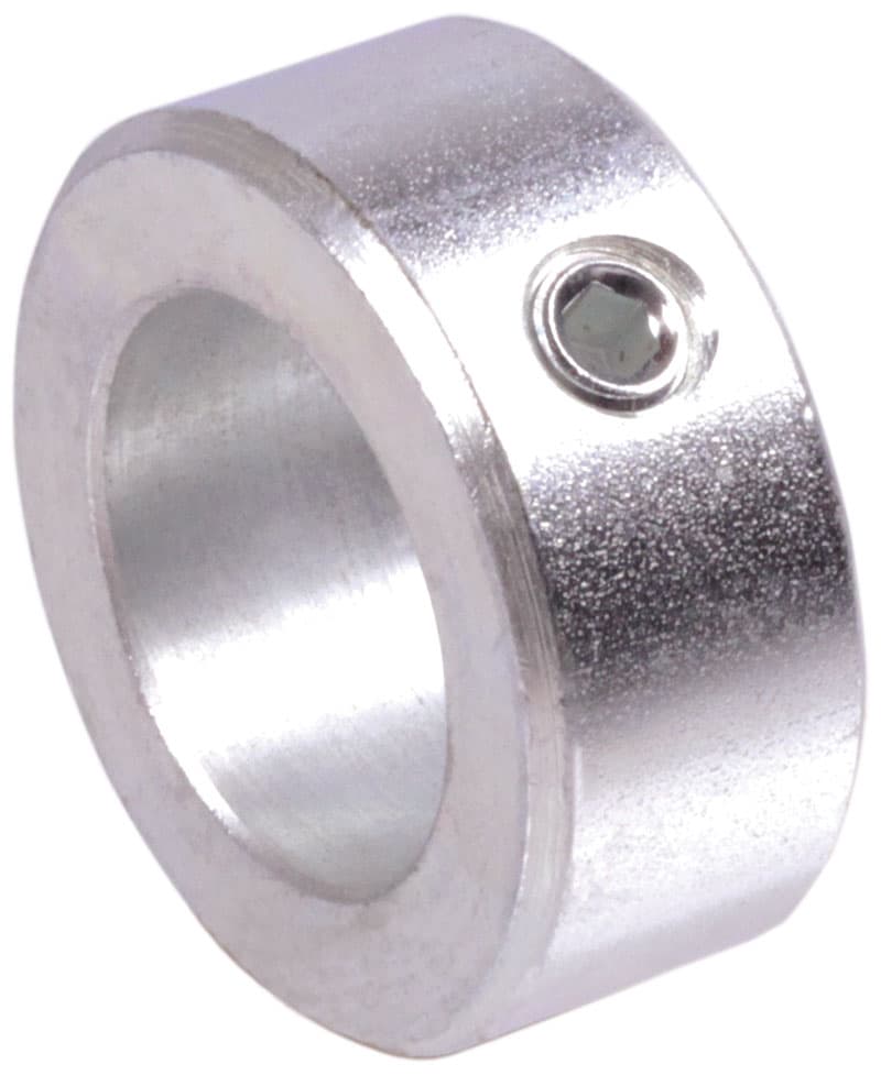 Shaft collar DIN 705 A bore 35mm zinc plated set screw DIN EN ISO 4027 (old DIN 914)