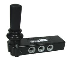 5/3 manual valves for extreme temperature applications Norgren VRX3343802 G1/8 Ambient/Media temperature: -30…+70°C