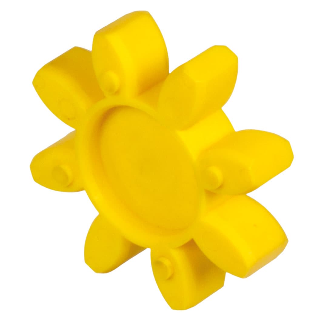 Spider (coupling insert) backlash-free 92 Shore A yellow size 55 outside diameter 120mm